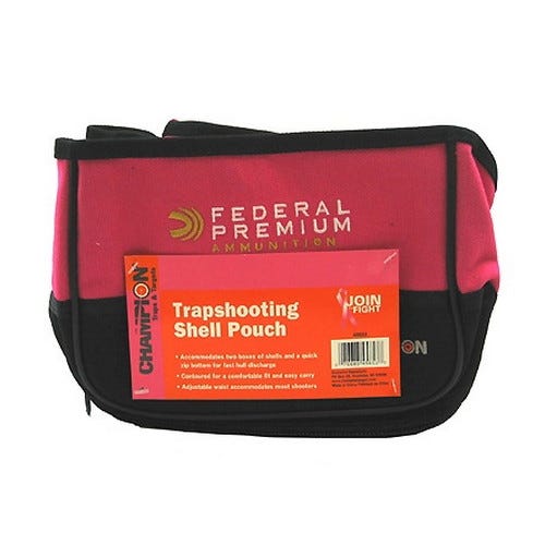 Champion Targets Shotgun Shell Pouch Double Pink