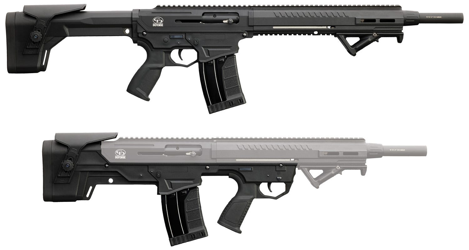 Charles Daly 902 Hydra Bullpup Pair 12 GA 18" Barrel 5-Rounds