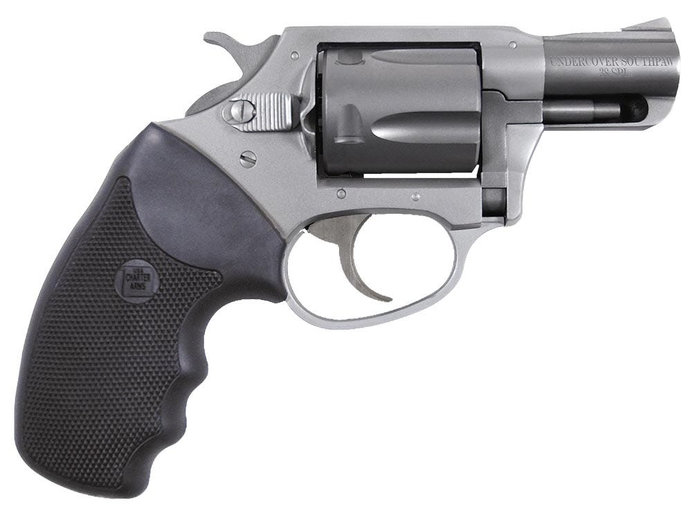 Charter Arms Undercover Lite Southpaw .38 Special 2" Barrel 5-Rounds Stainless Cylinder