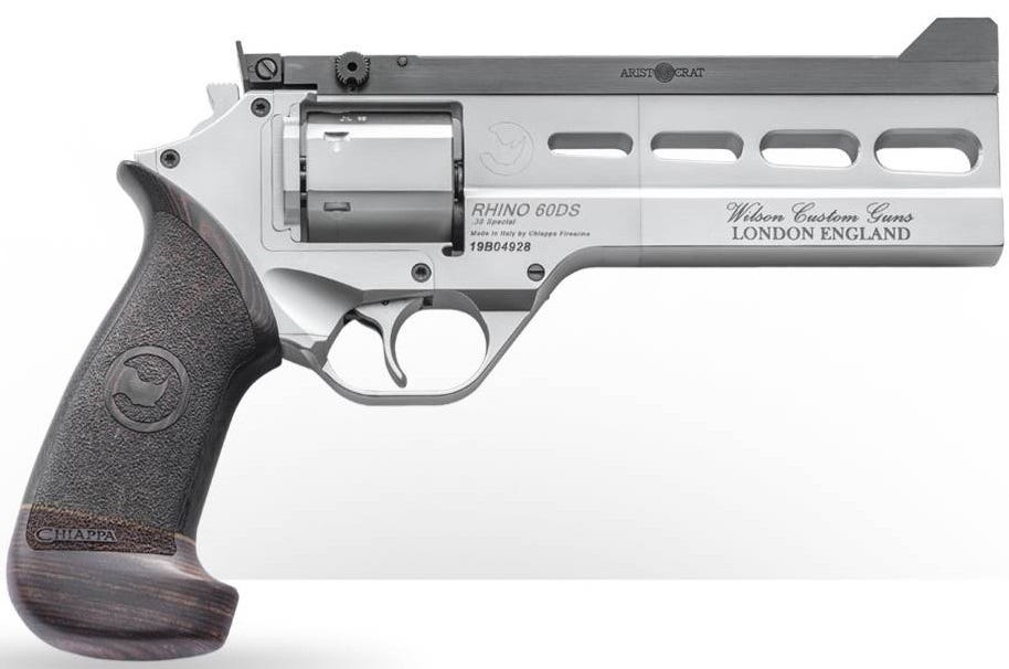 Chiappa Firearms 60DS Match Master Stainless / Gray .38 SPL 6" Barrel 6-Rounds