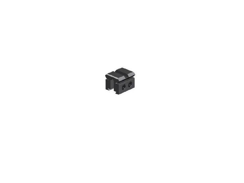 Chiappa Firearms M1 Single Short Weaver Scope Mount Adapter Black