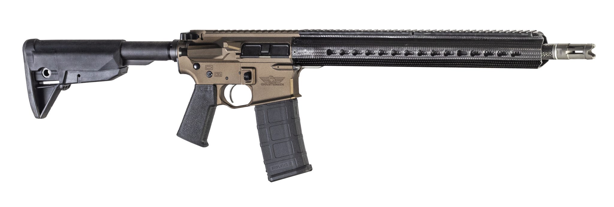 Christensen Arms CA-15 G2 CF Burnt Bronze 6mm ARC 18" Barrel 20-Rounds