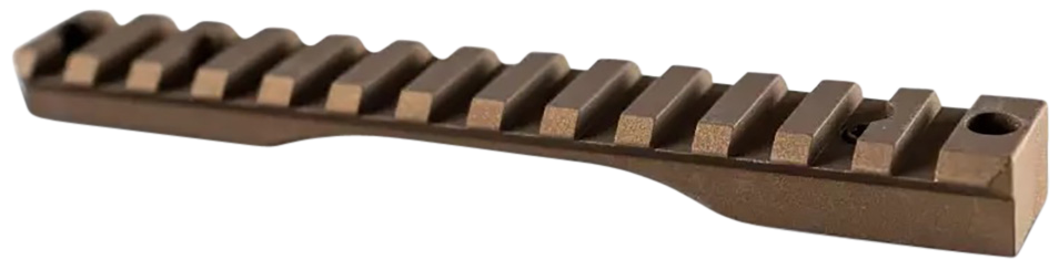Christensen Arms One Piece Scope Base-STD Remington 700 Short Action Burnt Bronze
