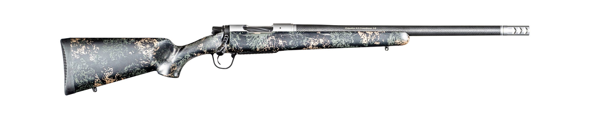 Christensen Arms Ridgeline Green / Black .28 Nosler 22" Barrel 4-Rounds