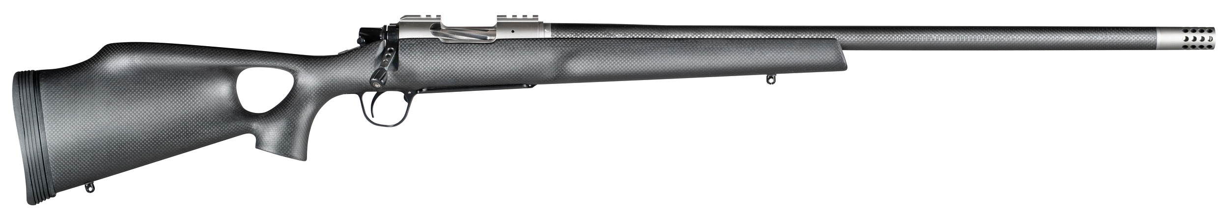Christensen Arms Summit Ti Carbon Fiber 6.8 Western 24" Barrel 3-Rounds Thumbhole Stock
