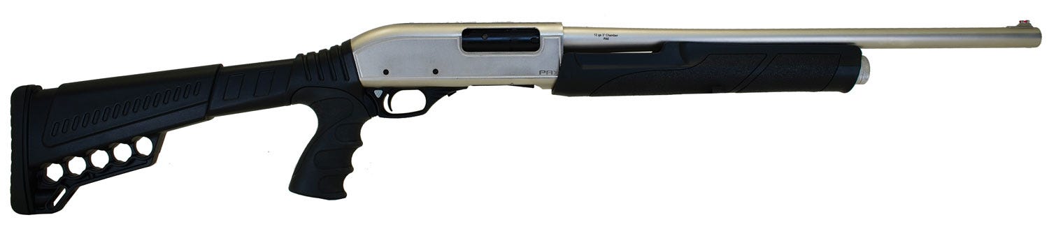 Citadel Firearms CDP-12 Force Silver Marinecote 12 GA 20" Barrel 3-Rounds