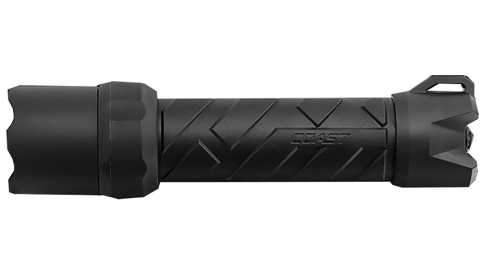 Coast Polysteel Black LED Flashlight 600 Lumens
