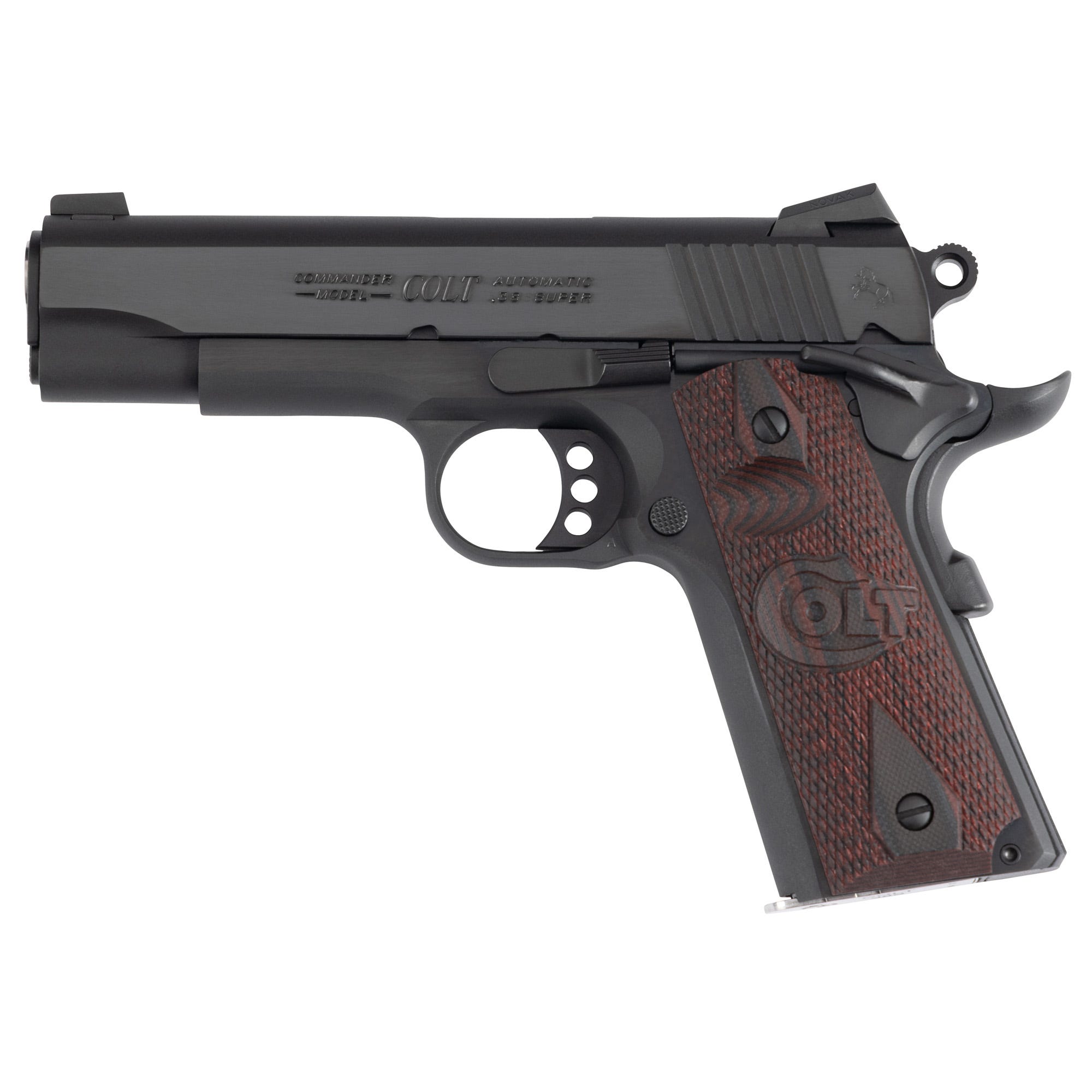 Colt Firearms 1911 Combat Commander Blued .38 Super 4.25" Barrel 9-Rounds