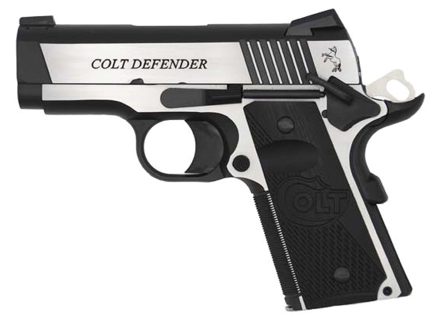 Colt Firearms 1911 Combat Elite Defender Stainless / Black 9mm 3" Barrel 8-Rounds - Image 2