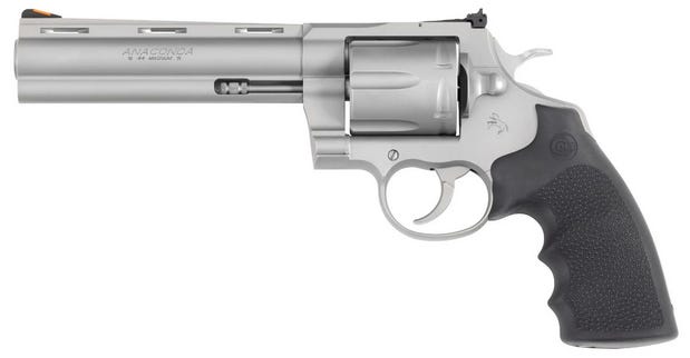 Colt Firearms Anaconda Bead Blast Stainless .44 Mag / .44 SPC 6" Barrel 6-Rounds