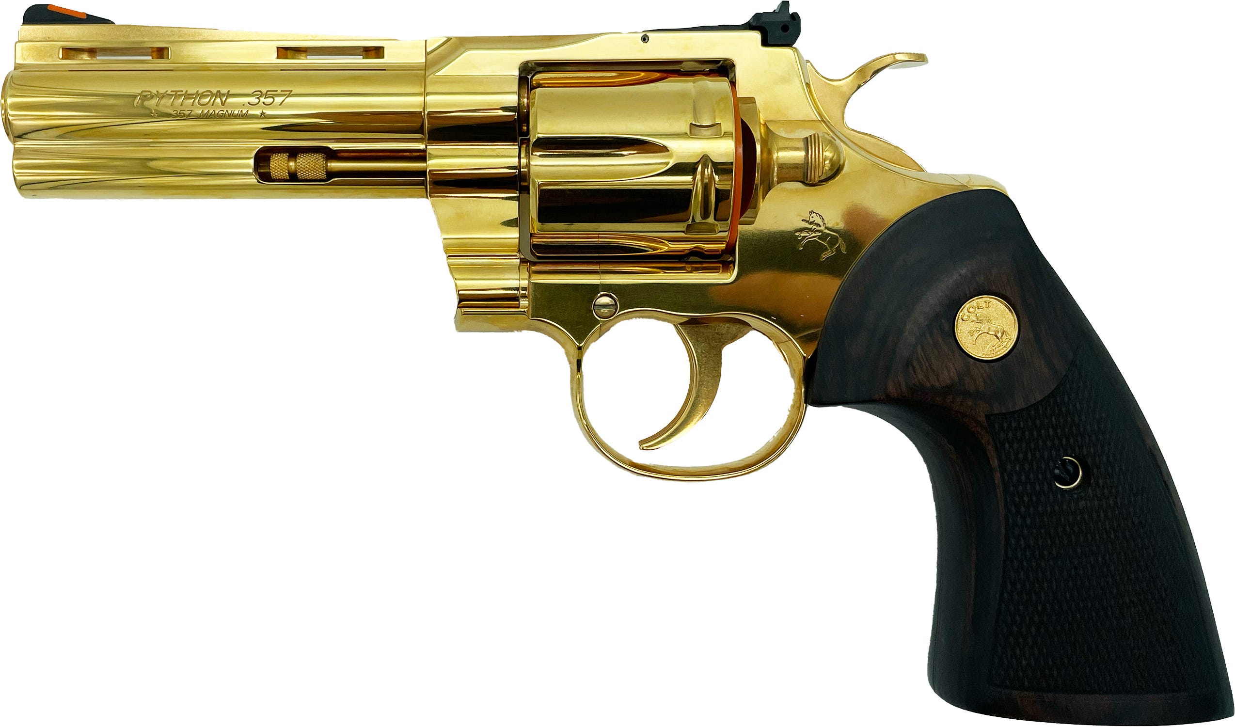 Colt Firearms Python 24 Carat Gold .357 Mag / .38 SPL 4.25" 6-Round LivenGood Exclusive - Image 2