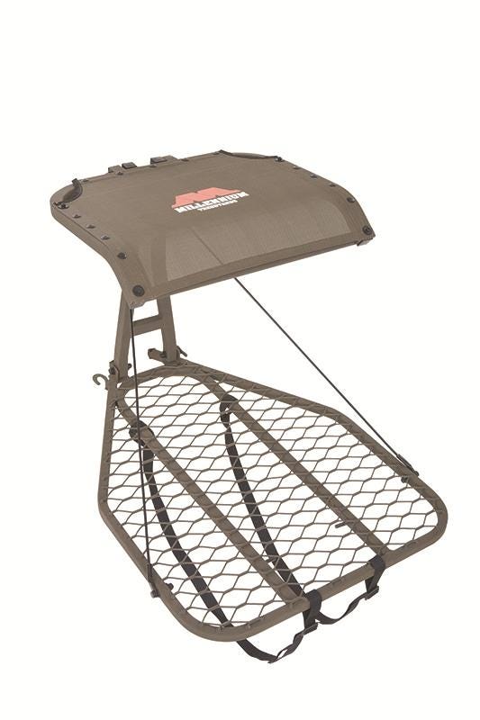 Hunting Solutions Millennium Leveling Hang-On Tree Stand 35' Safety Line