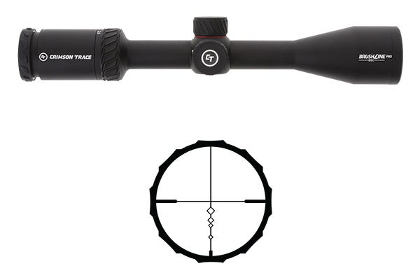 Crimson Trace Brushline Pro 2.5-10x42mm BDC 1" Diameter