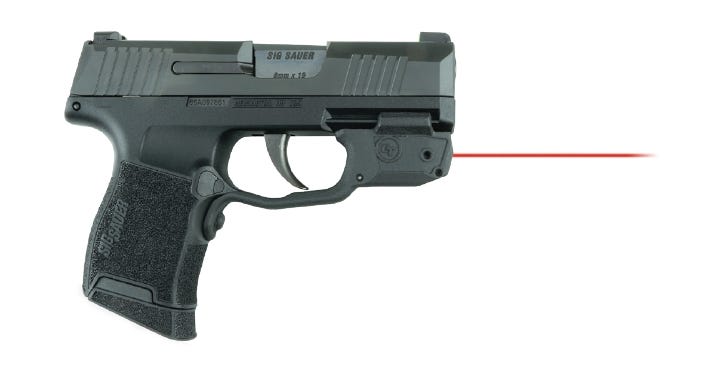 Crimson Trace LG-422 Red LaserGuard For SIG Sauer P365 Models Front Activation