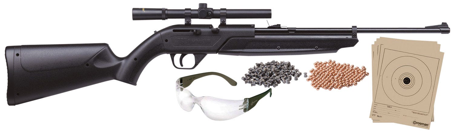 Crosman 760 Pumpmaster Airgun .177 5-Rounds Adjustable Rear Sight