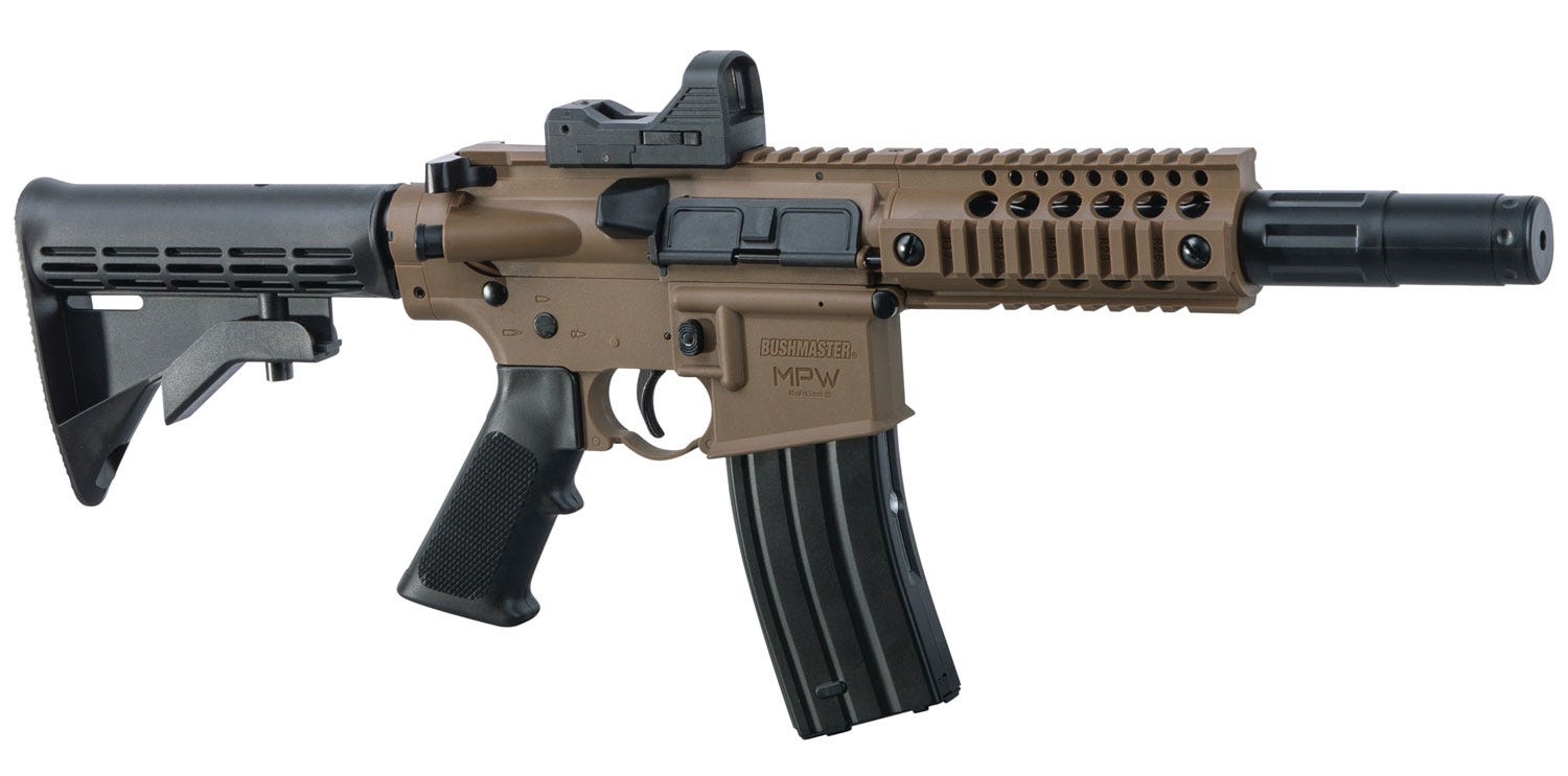 Crosman Bushmaster MPW Flat Dark Earth .177 25-Rounds