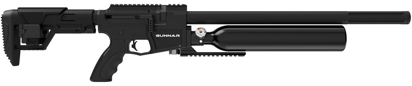 Crosman Gunnar Airgun .22 Air 12-Rounds Adjustable Stock