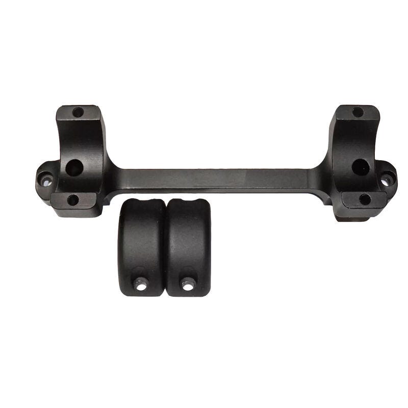 DNZ Products Game Reaper Scope Ring/Base Combo fits Savage Round Receiver Short Action 8-40 Base Screws