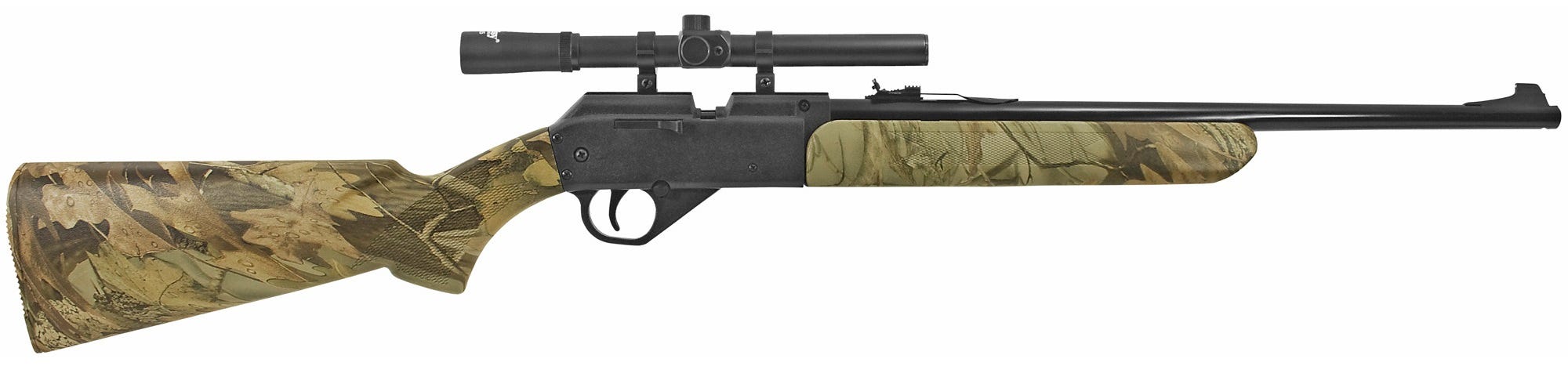 Daisy Grizzly Air Rifle Camo .177 / BB 10.75" Barrel 650-Rounds 4-15x Scope