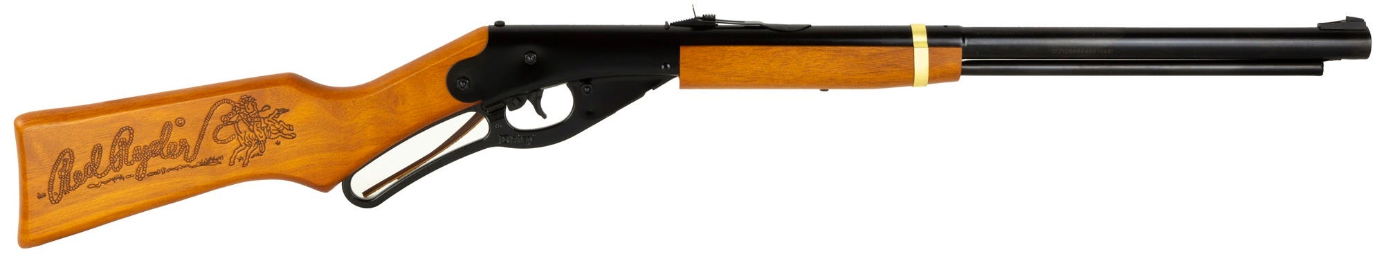 Daisy Red Ryder Airgun Wood BB 10.75" Barrel 650-Rounds Fun Kit