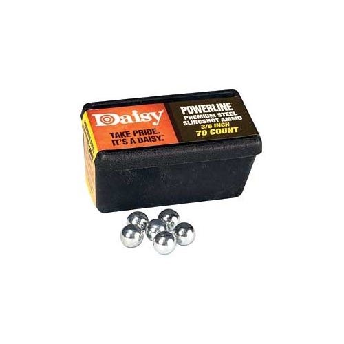 Daisy 3/8 inch Steel Sling ShotAmmo