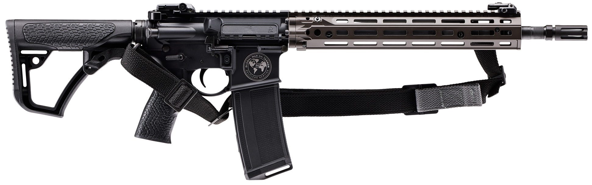 Daniel Defense DD4 M4A1 RIII GWOT Black / Flat Dark Earth .223 Rem / 5.56 14.5" Barrel 32-Rounds