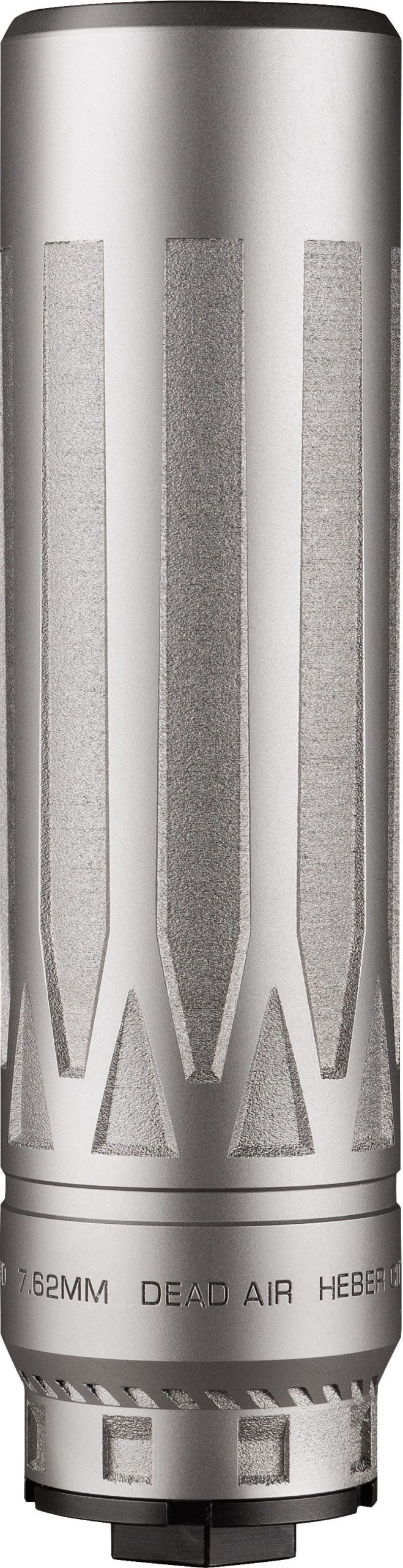 Dead Air Armament Nomad-TI XC Raw Titanium .30 Caliber w/ 5/8x24 Direct Thread HUB Mount