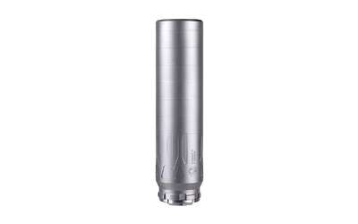 Dead Air Armament Nomad TI XPK Suppressor 8.15" Length Rated Up to 300 Norma Magnum Silver