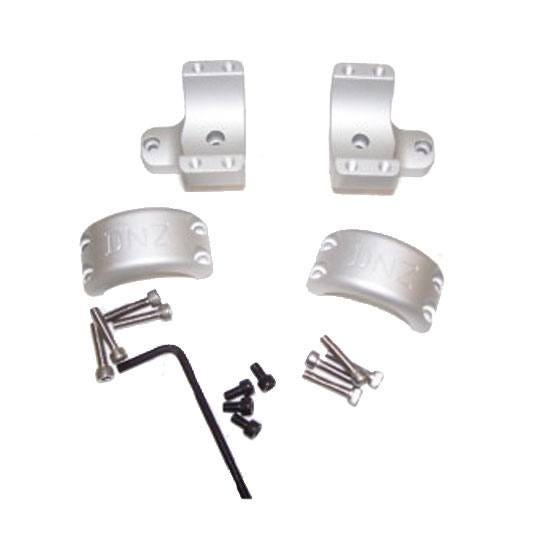 Dednutz 1 inch Hi 4 Screw Silver