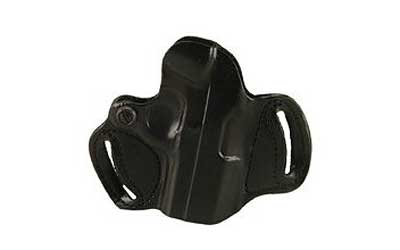 DeSantis Gunhide Mini Slide Glock 43 OWB Belt Holster Right Hand Leather Black