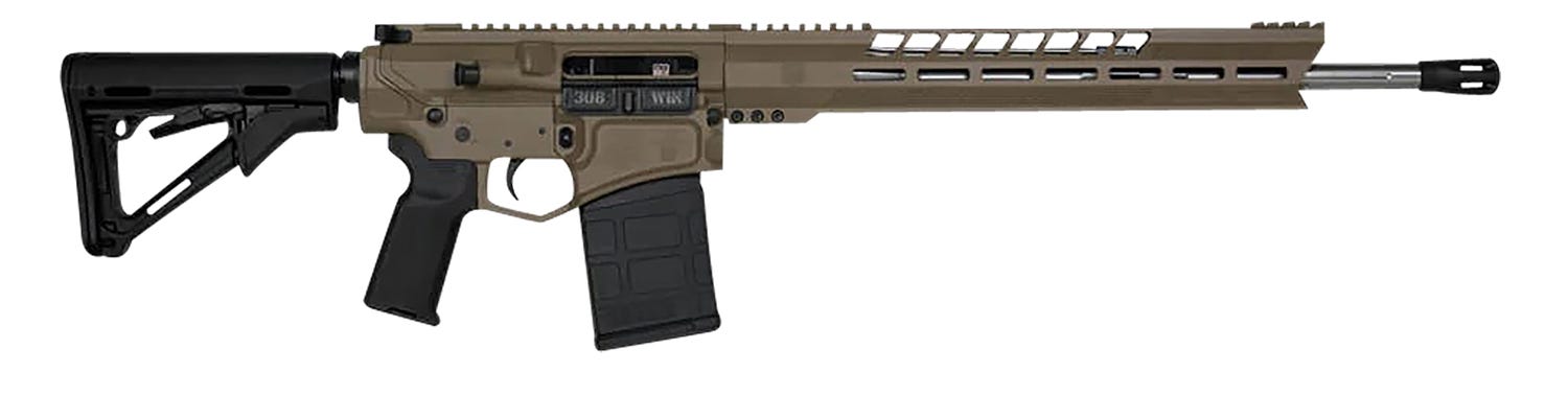 Diamondback DB10 Flat Dark Earth .308 Win 18" Barrel 20-Rounds 15" Handguard