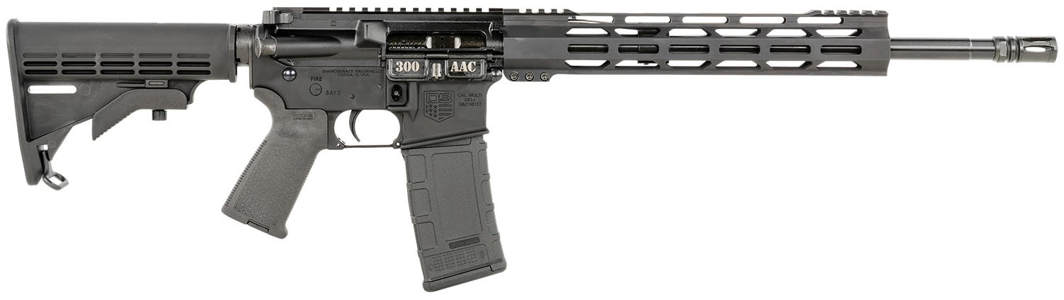 Diamondback DB15 .300 AAC Blackout 16" Barrel 30-Rounds A2 Flash Hider