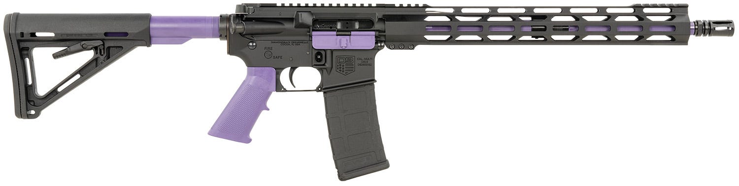 Diamondback DB15 Purple / Black 5.56 16" Barrel 30-Rounds