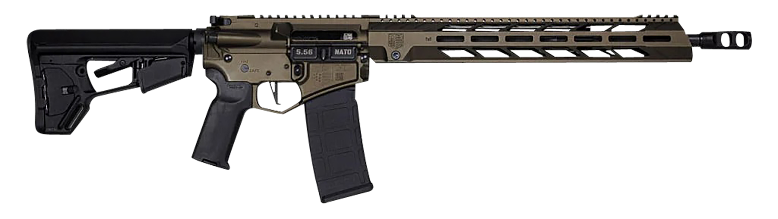 Diamondback DB15 Midnight Bronze AR-15 5.56 NATO / .223 Rem 16" Barrel 30-Rounds Optics Ready