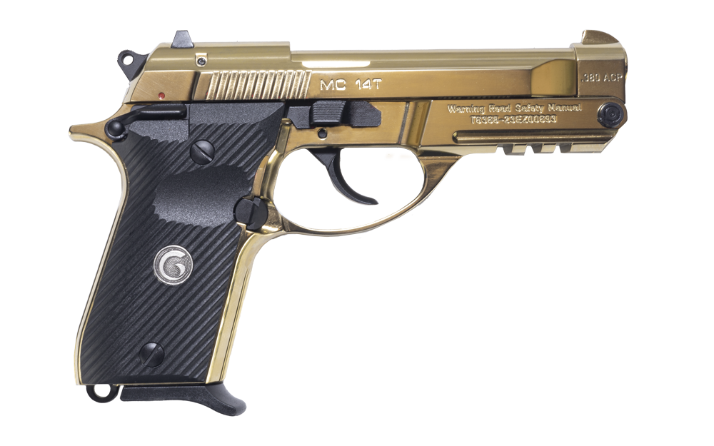 EAA Corp Girsan MC14T Solution Gold .380 ACP 4.5" Barrel 13-Rounds