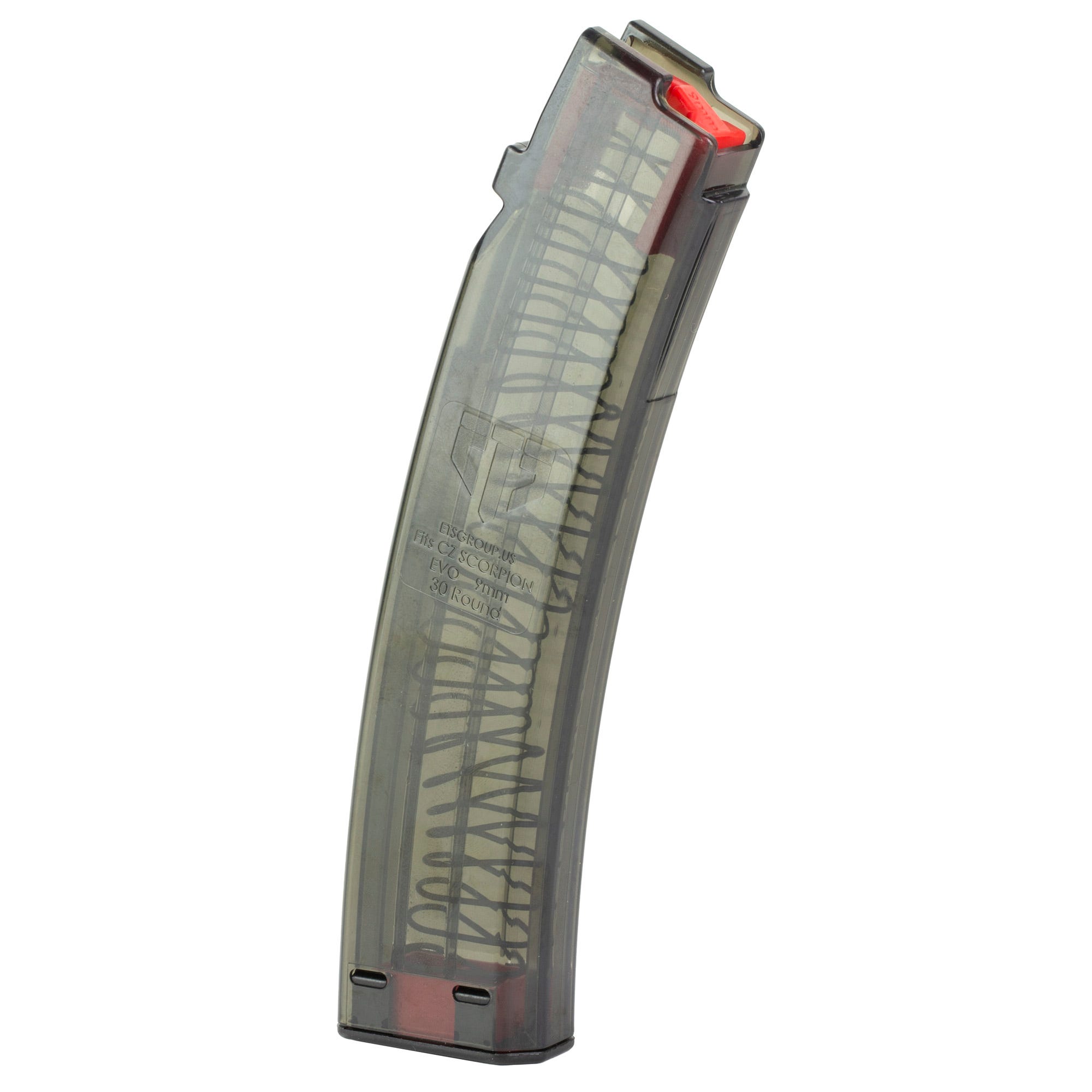 ETS Group CZ SCORPION EVO Gen 2 Magazine Smoke 9mm 30-Rounds