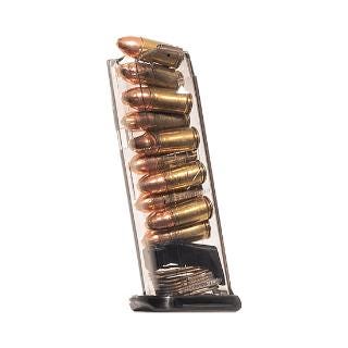 ETS Group Glock Compatible Magazine Clear 9mm 10-Rounds