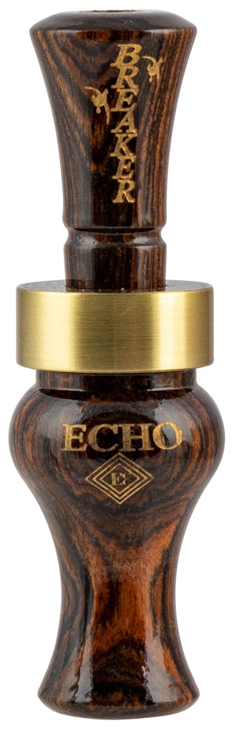 Echo Calls Breaker Duck Call Bocote Timber Single Reed