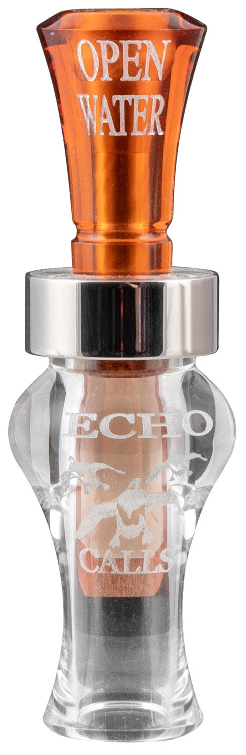 Echo Calls Open Water Duck Call Bourbon Single Reed