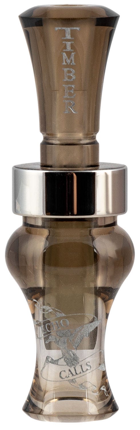 Echo Calls Timber Duck Call Smoke Single Reed