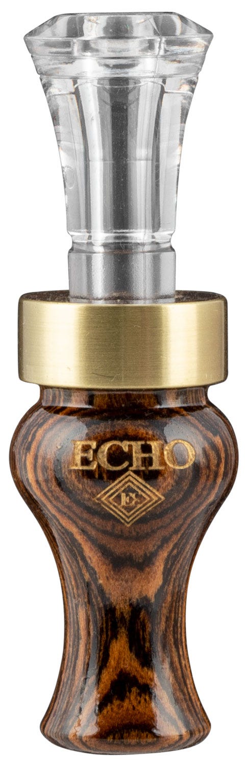 Echo Calls Timber Mallard Call Brown Double Reed