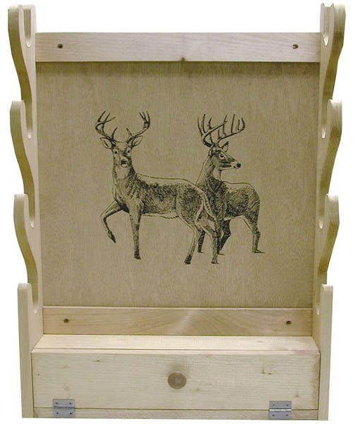 Evans Sports 4-Gun Gun Rack w/Storage