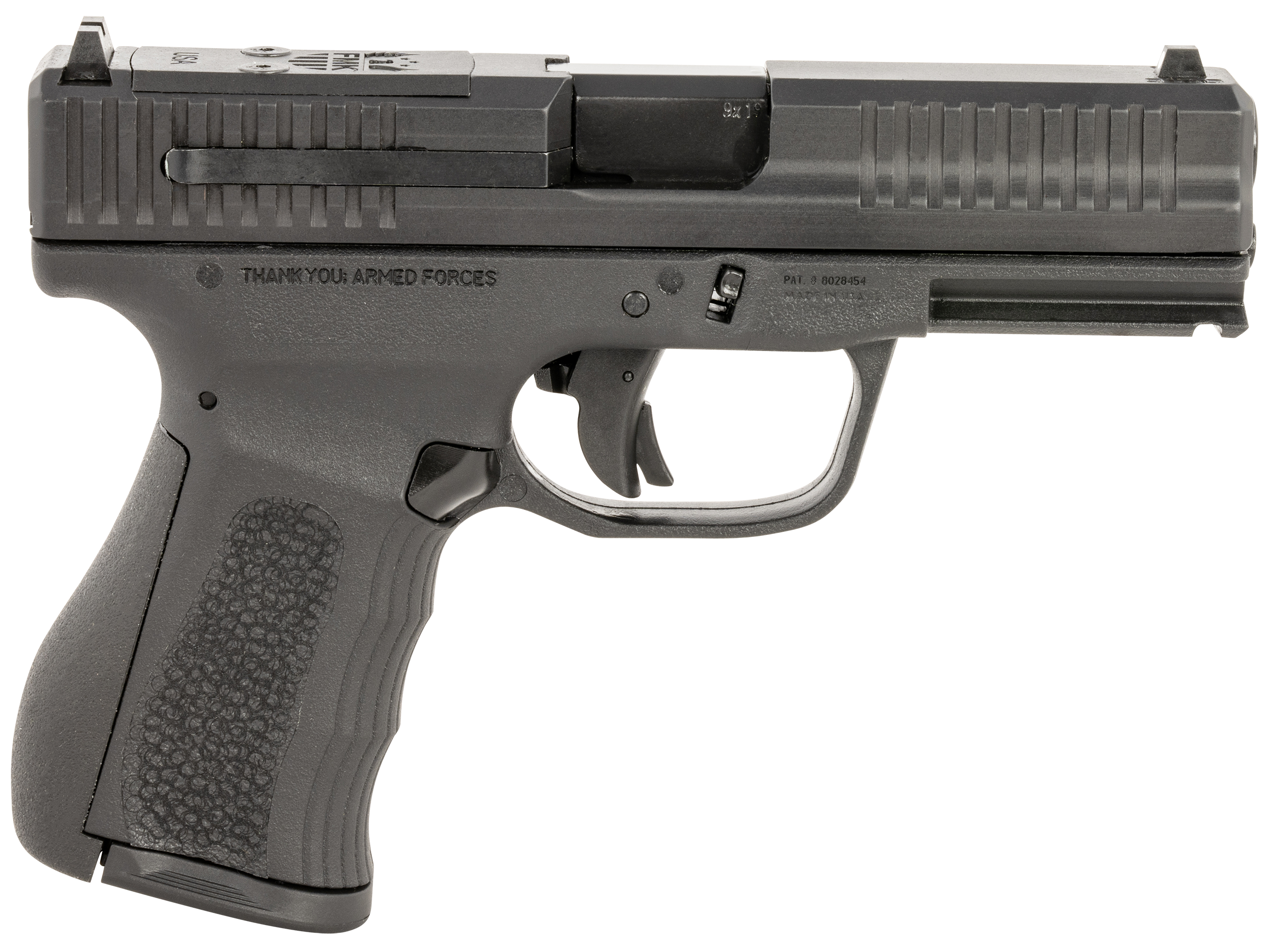 FMK Firearms Mach 9 G3 Black 9mm 4" Barrel 14-Rounds
