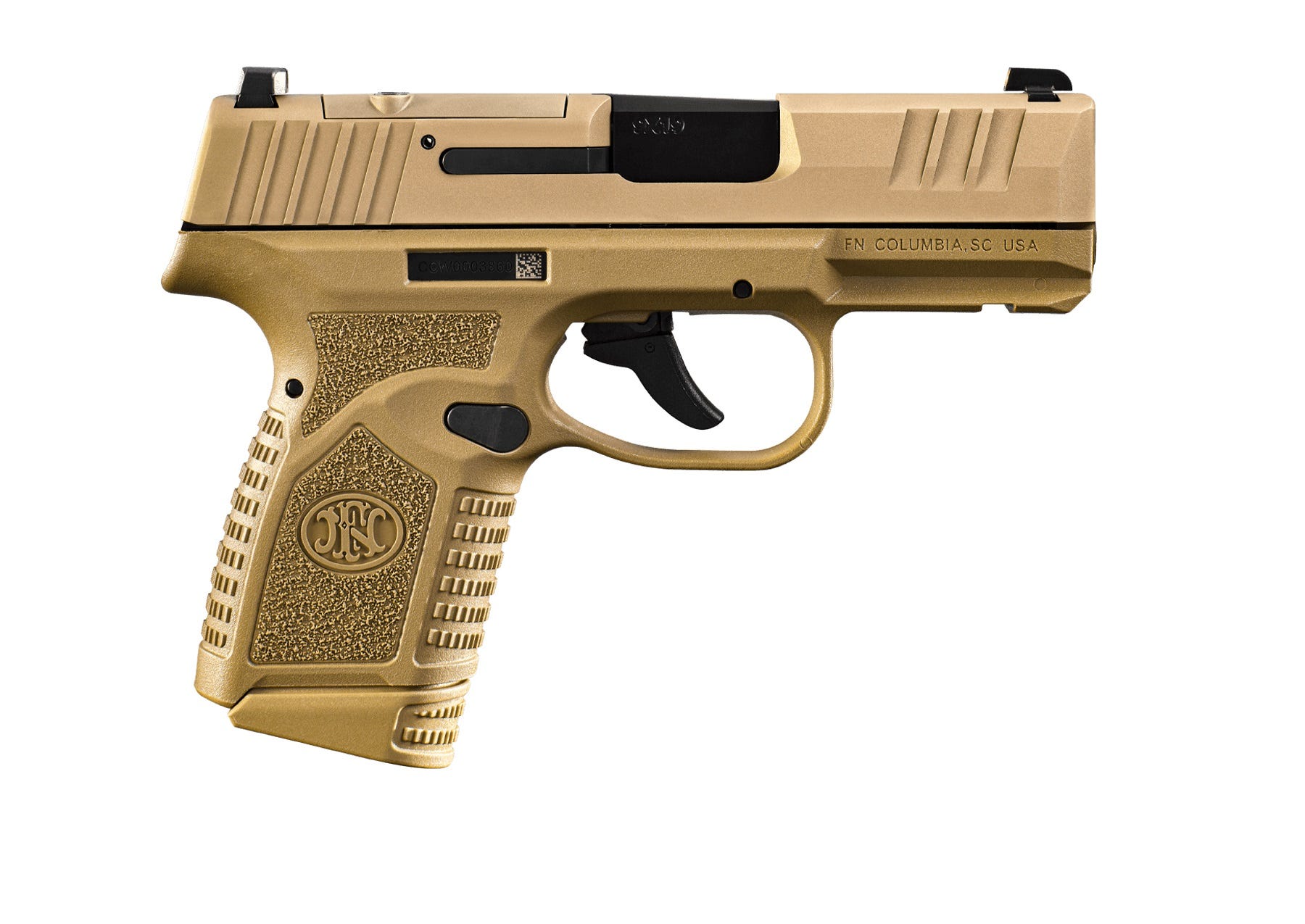 FN Reflex MRD Flat Dark Earth 9mm 3.3" Barrel 15-Rounds