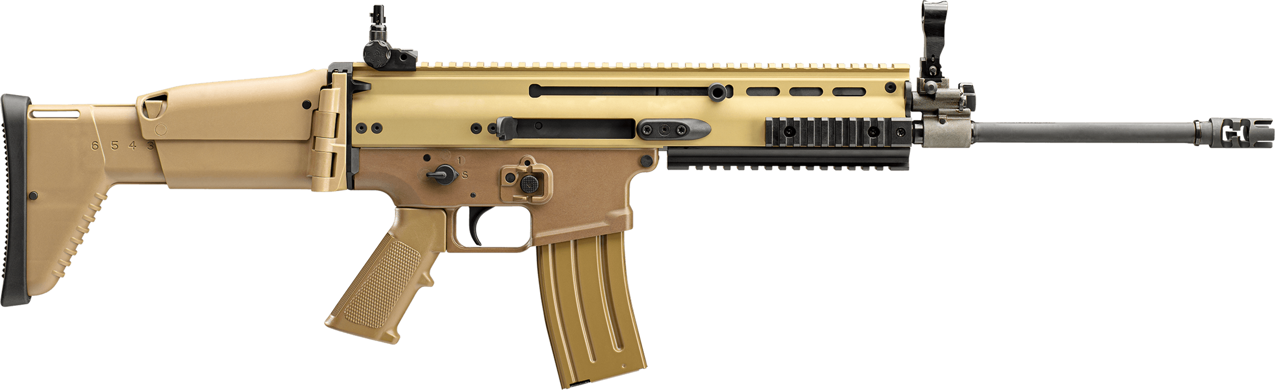 FN SCAR 16s NRCH Flat Dark Earth 5.56x45mm NATO 16.25" Barrel 10-Rounds