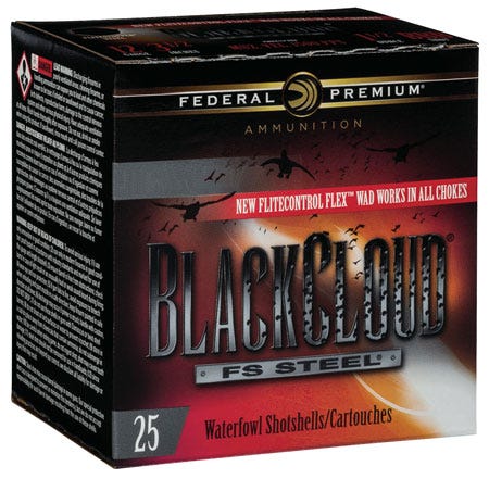 Federal Black Cloud 12 Ga 3 In 1-1/4 oz BB Shot