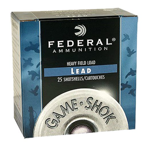 Federal Game-Shok Heavy Field Load 20 GA 2.75" 1 oz #6 Lead Shot 25Rds