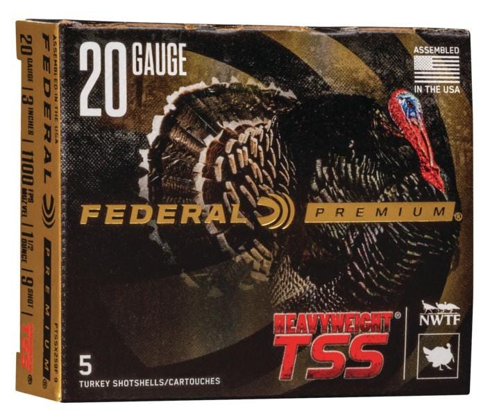 Federal Heavyweight TSS 20 GA #9 5-Rounds 3"