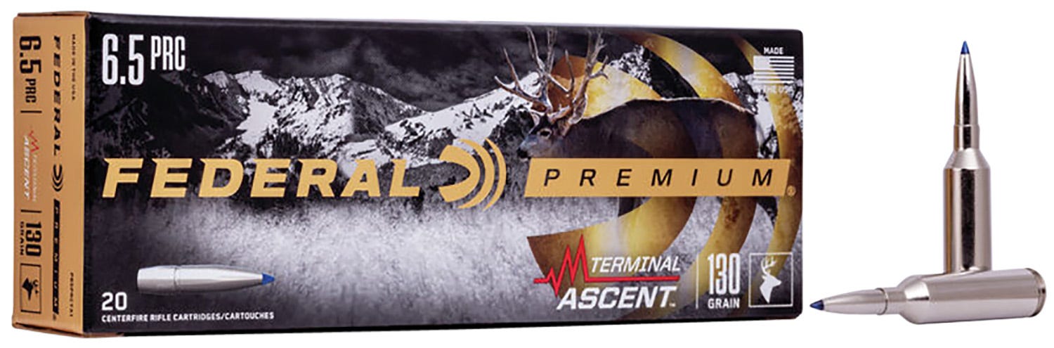 Federal Premium Brass 6.5 PRC 120-Grain 20-Rounds TC