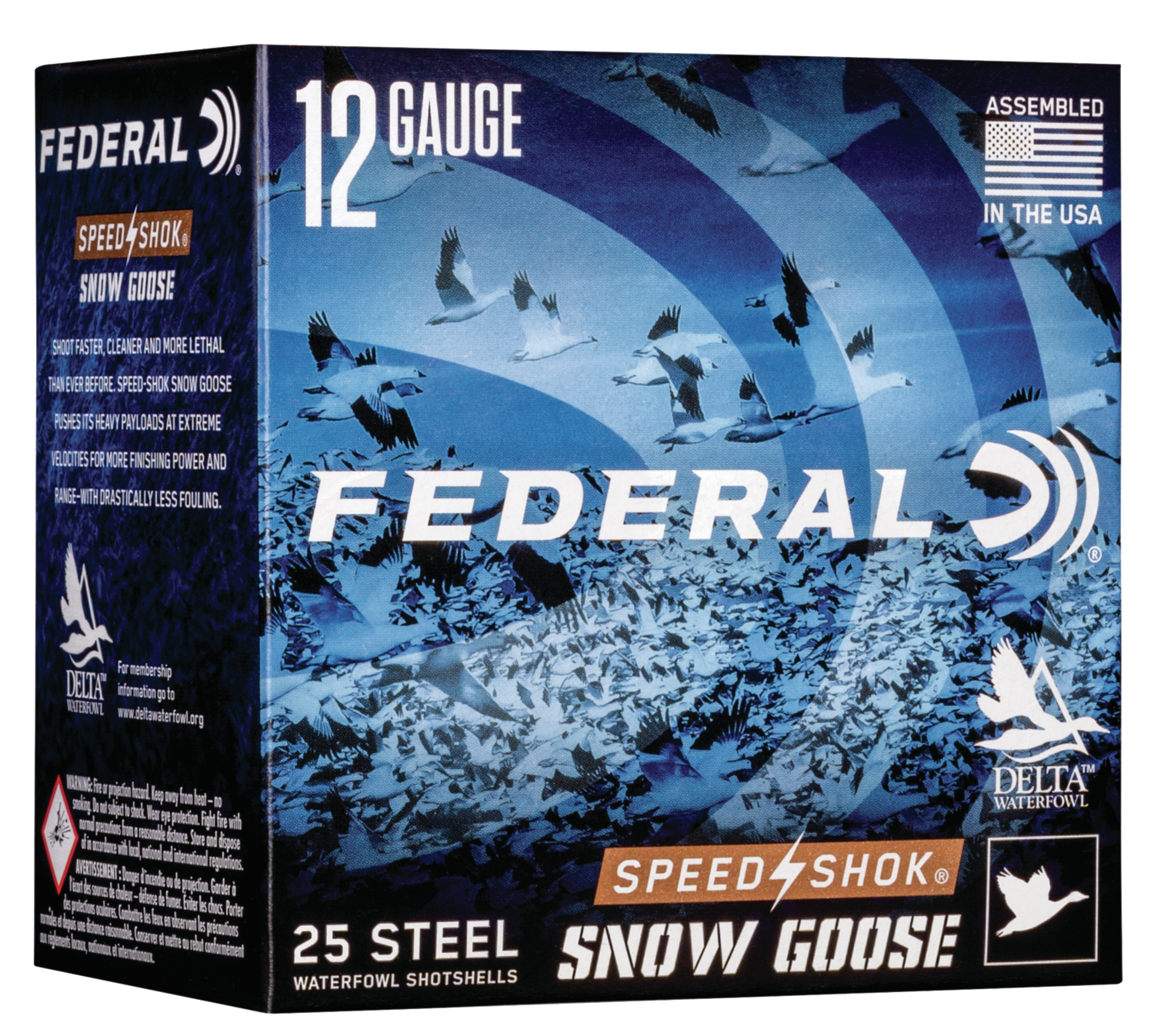 Federal Speed-Shok Snow Goose 12 GA BB Shot 25-Rounds 3"